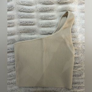 Aritzia sculpt knit tank top